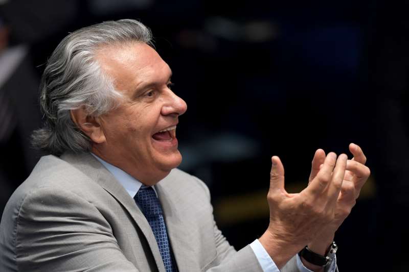 Caiado havia anunciado sua saída do União Brasil e filiação ao PSD na noite anterior ao evento