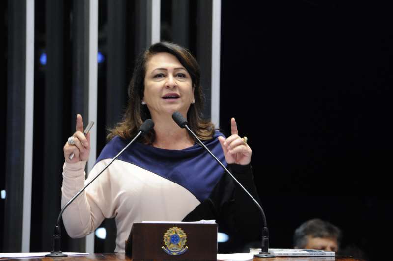 Kátia Abreu citou essa decisão do Executivo, mas destacou que já conversou com o ministro da Economia, Paulo Guedes