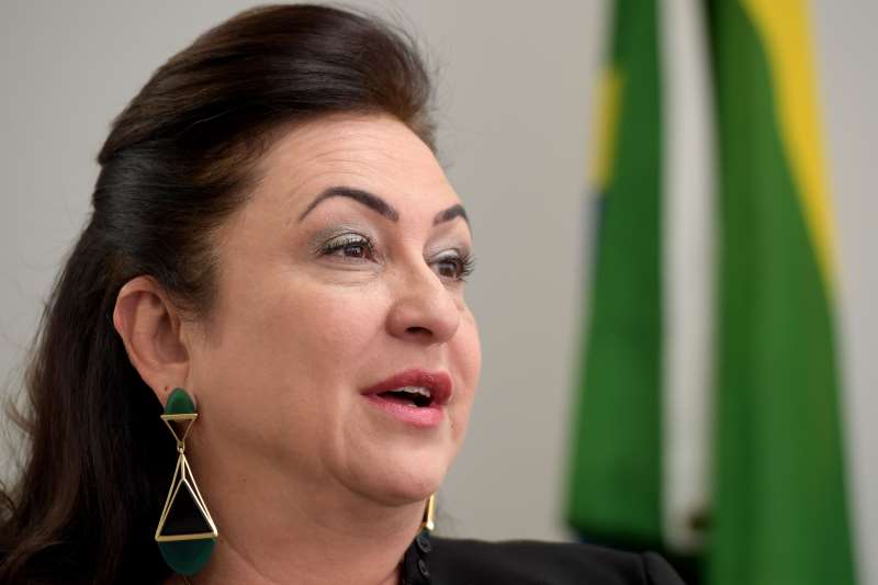 Katia Abreu, candidata a vice-presidente de Ciro Gomes