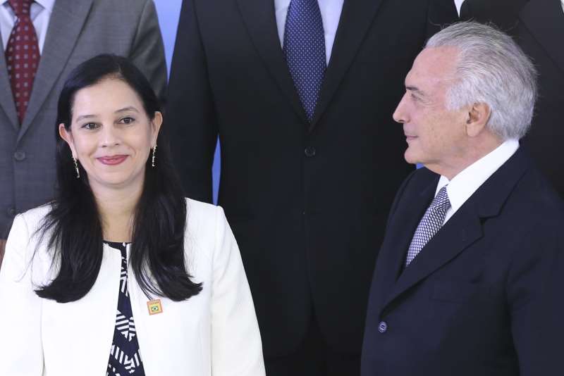 Peça é assinada pela advogada-geral da União, Grace Mendonça, e pelo presidente Michel Temer