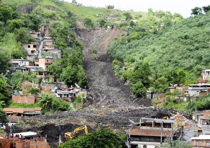 Plataforma reúne informações sobre áreas com alto risco de deslizamentos de terra e enxurradas