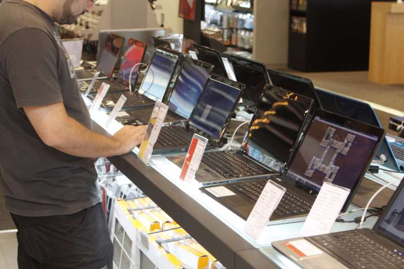 A categoria de móveis, eletroeletrônicos e informática apresentou incremento de 1,2% no período