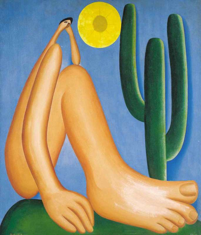 Pintado por Tarsila do Amaral em 1928, Abaporu tornou-se um dos marcos do Movimento Antropofágico e uma das obras mais valiosas da arte brasileira