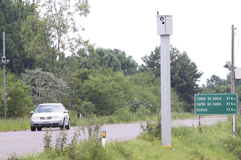 Os controladores de velocidade estão instalados em 12 estradas gaúchas
