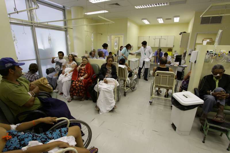 A Capital conta com quatro pronto-atendimentos, e todos operam acima da capacidade