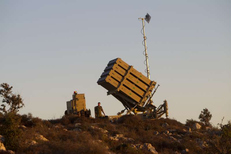 Baterias ficam posicionadas perto de cidades israelenses e de outras áreas estratégicas