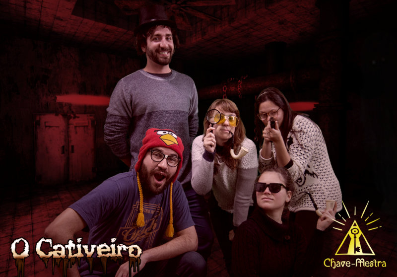 Conseguimos sair da sala em menos de 45 minutos. Ufa! Foto: Chave Mestra/Divulga&ccedil;&atilde;o/JC