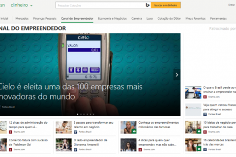 Site de empreendedorismo do MSN foi lan&ccedil;ado recentemente