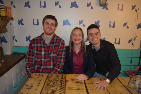 Lucas Pellini, s�cio da startup Meu Quarto em Londres