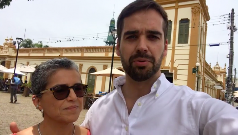 Leite fez um live pelo Facebook para anunciar o nome de Beatriz Araújo para a Cultura