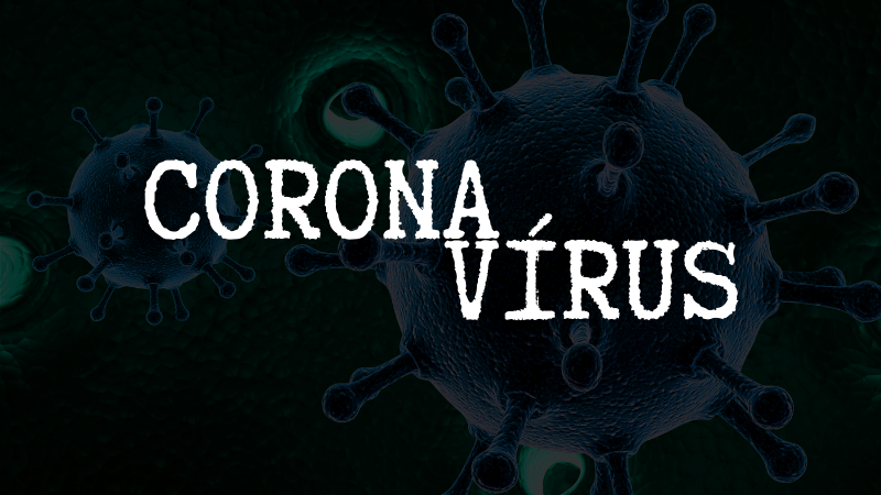 Coronavírus - selo para matérias - 