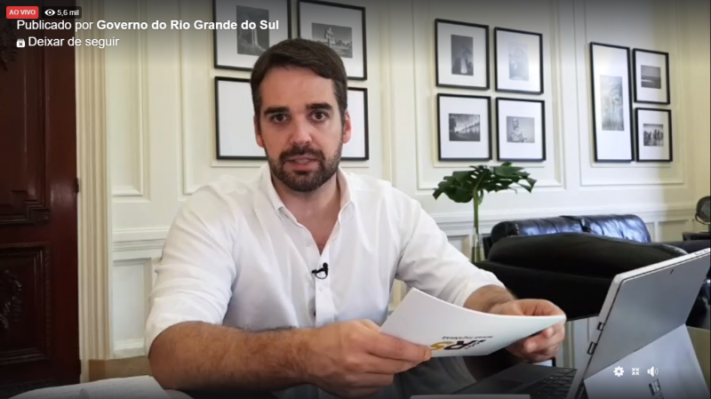 Eduardo Leite disse que é preciso estimular a produção de novos conhecimentos 