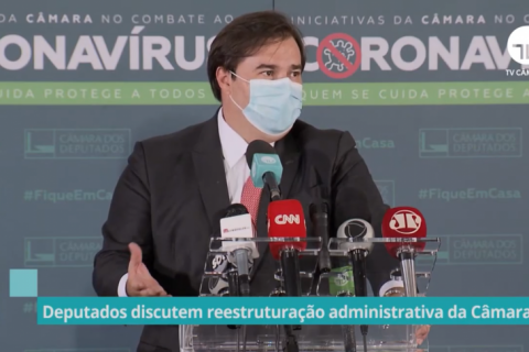 Presidente da Câmara, Rodrigo Maia testa positivo para Covid-19