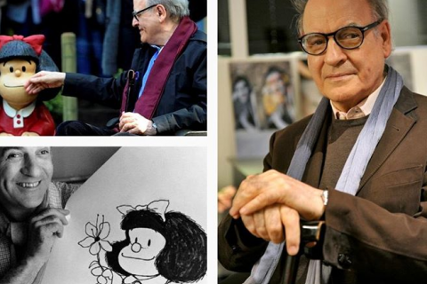 Criador da Mafalda, desenhista argentino Quino morre aos 88 anos