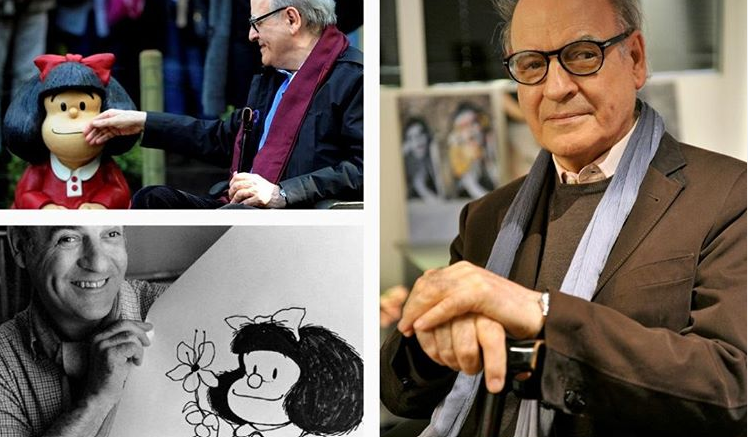 Falecimento do desenhista foi comunicado pelo Instagram oficial da personagem Mafalda