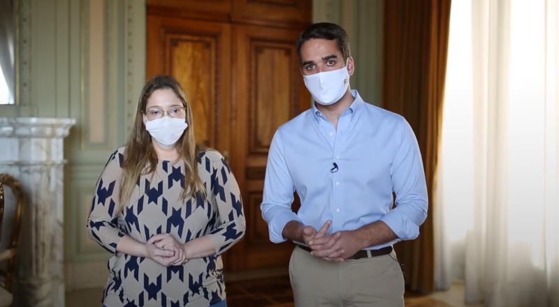 Governador divulgou vídeo para tranquilizar a população gaúcha