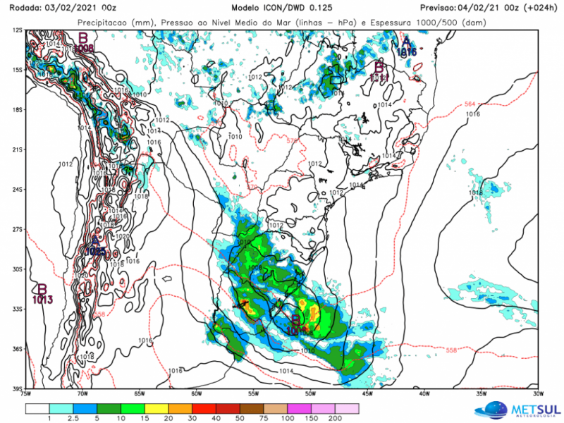MetSul Meteorologia alerta para formação de um ciclone próximo ao Rio Grande do Sul