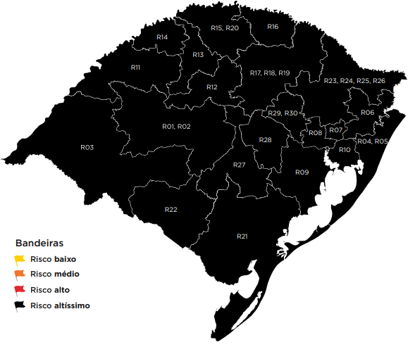 Mapa é definitivo, sem possibilidade de envio de pedidos de reconsideração