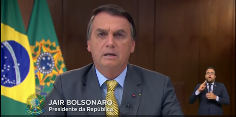 Pronunciamento Jair Bolsonaro 23 de março de 2021
