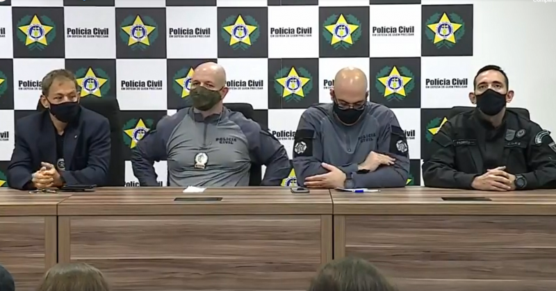 Segundo a polícia, a operação foi realizada para localizar e prender 21 acusados de aliciar crianças e adolescentes para o tráfico de drogas