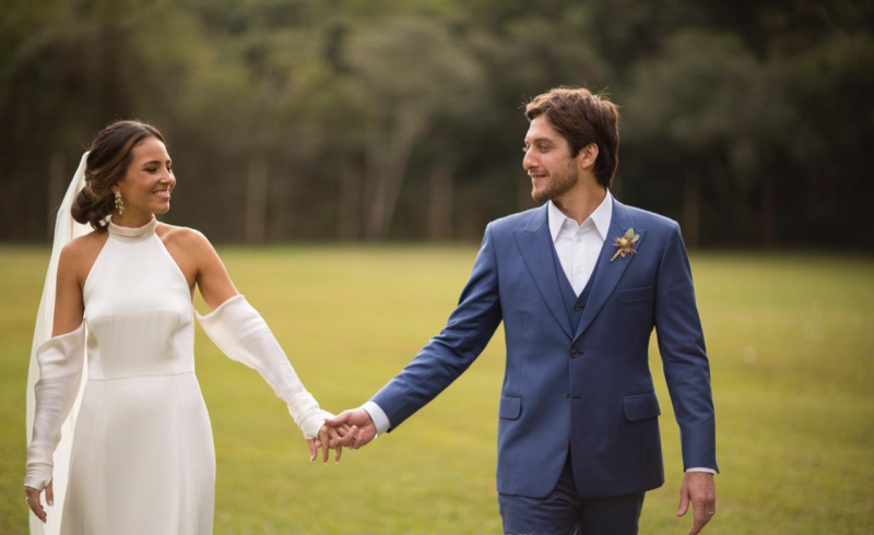 Eduarda Brunelli e Felipe Leal Markusons