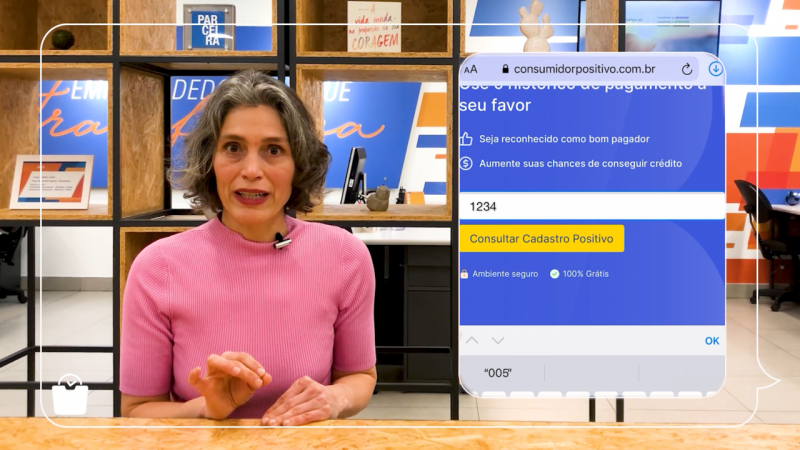 No vídeo do Minuto Varejo, é indicado o passo a passo para se registrar e acessar os dados