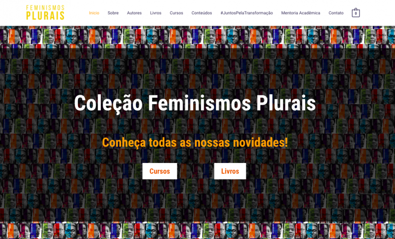 Plataforma está disponível no site www.feminismosplurais.com.br