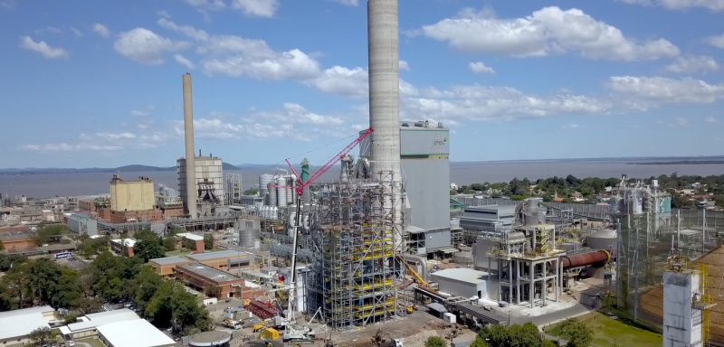 Planta de celulose ter&aacute; incremento de 350 mil toneladas anuais