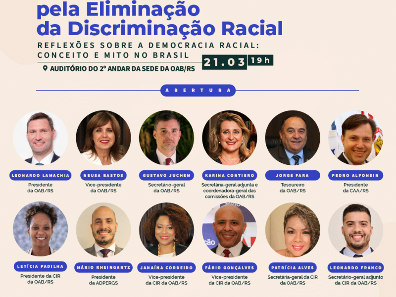 O objetivo da palestra é reconhecer as conquistas de Direitos Humanos para a população negra