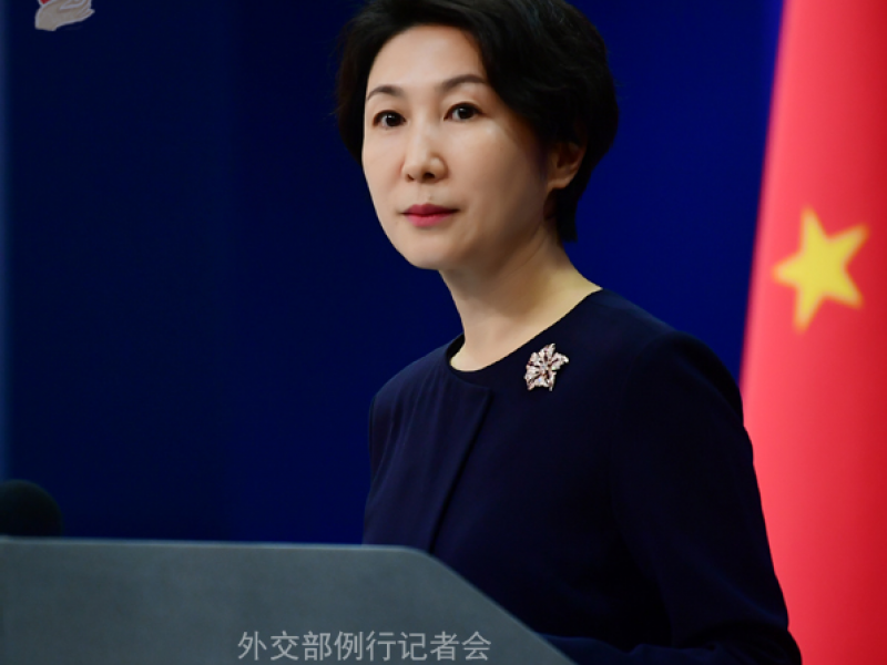 Porta-voz do Ministério das Relações Exteriores da China, Mao Ning, falou sobre a relação entre os países