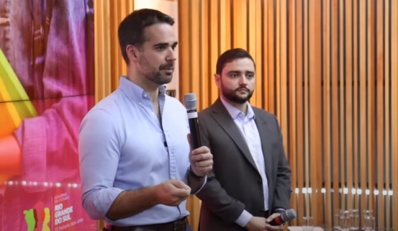 Gabriel Souza assume Palácio Piratini durante recesso de Leite