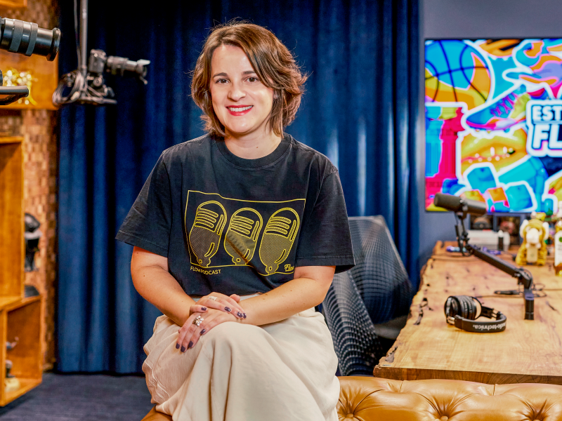 Sarah destaca alta aceitação dos brasileiros ao formato de podcast e videocast