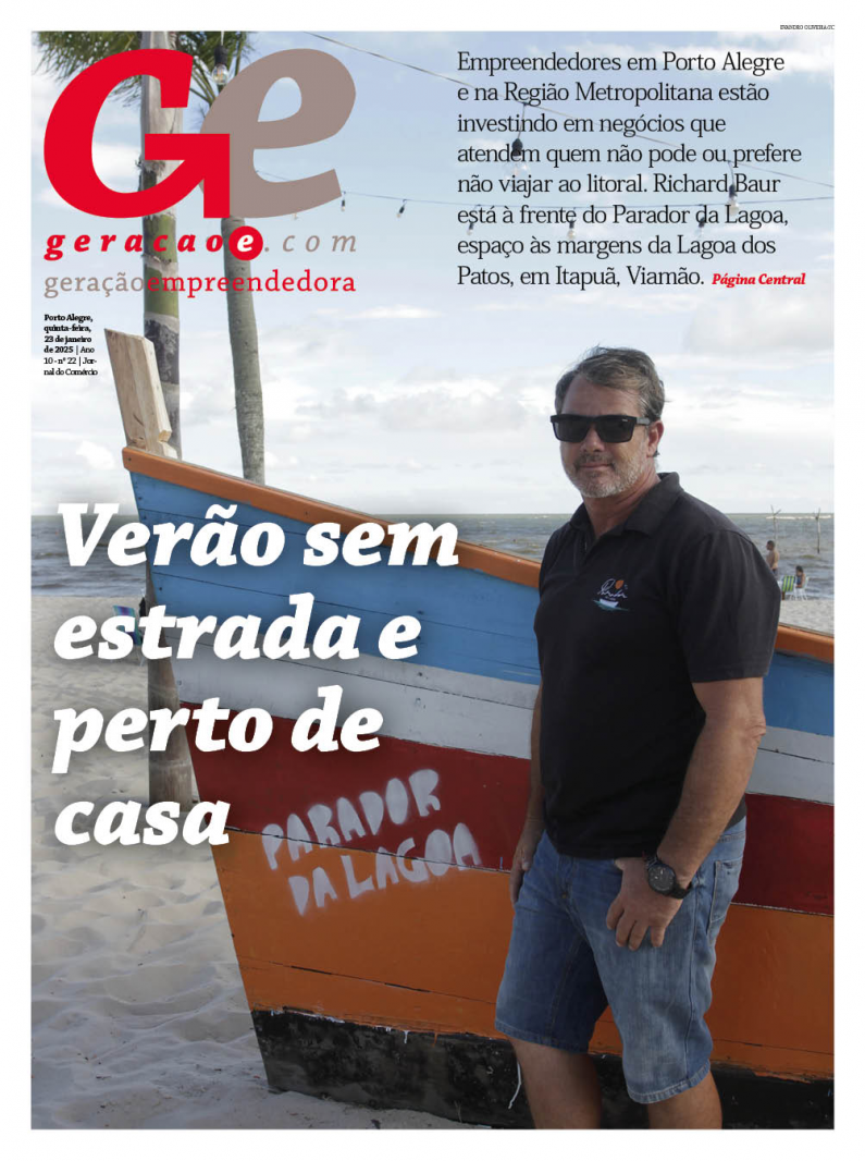 Confira a capa do Gera&ccedil;&atilde;oE desta quinta-feira, 22 de janeiro Foto: REPRODU&Ccedil;&Atilde;O/JC