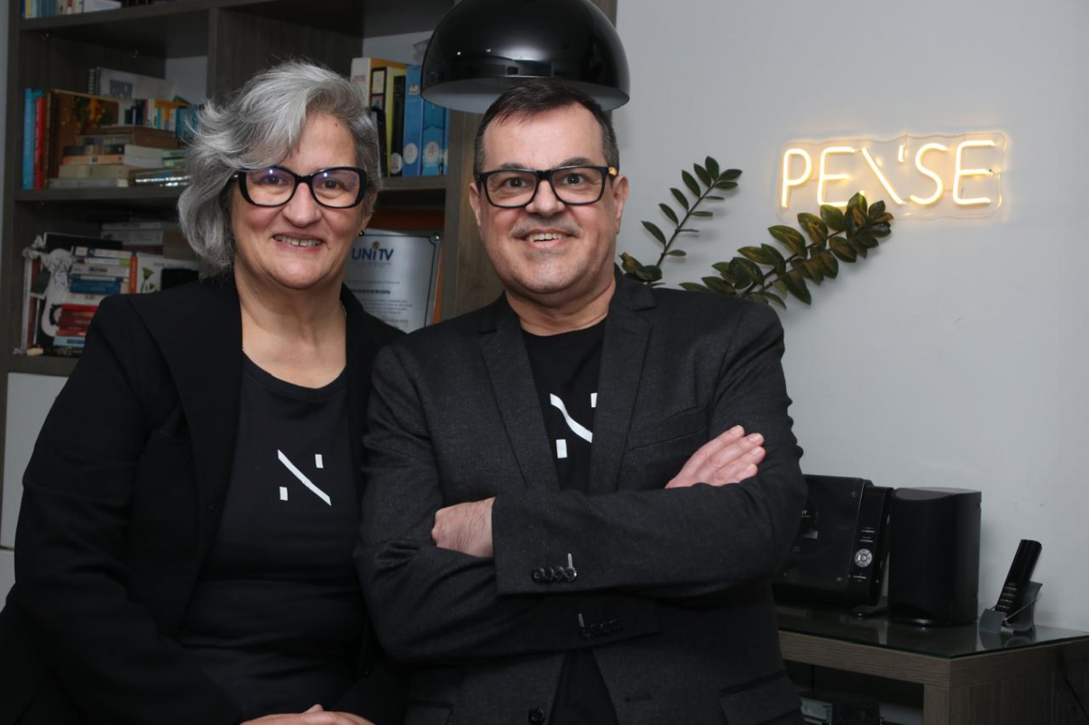 Eneida Severo e Rogério Fraga são os nomes à frente da Agência Pense | ARQUIVO PESSOAL/JC