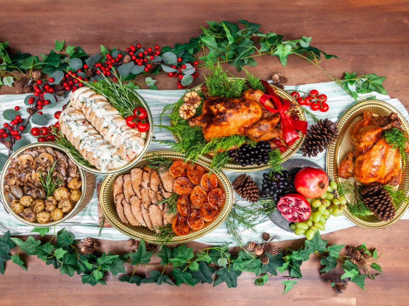 O card&aacute;pio de Natal do Machry tem diversas op&ccedil;&otilde;es<br />Foto: Divulga&ccedil;&atilde;o/Machry/JC