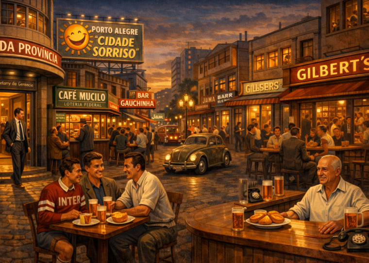 Colunista lembra como era a vida na capital gaúcha naquela época que não volta mais