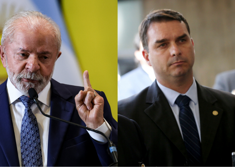Pesquisa identifica que Flávio Bolsonaro se firmou como principal opositor de Lula