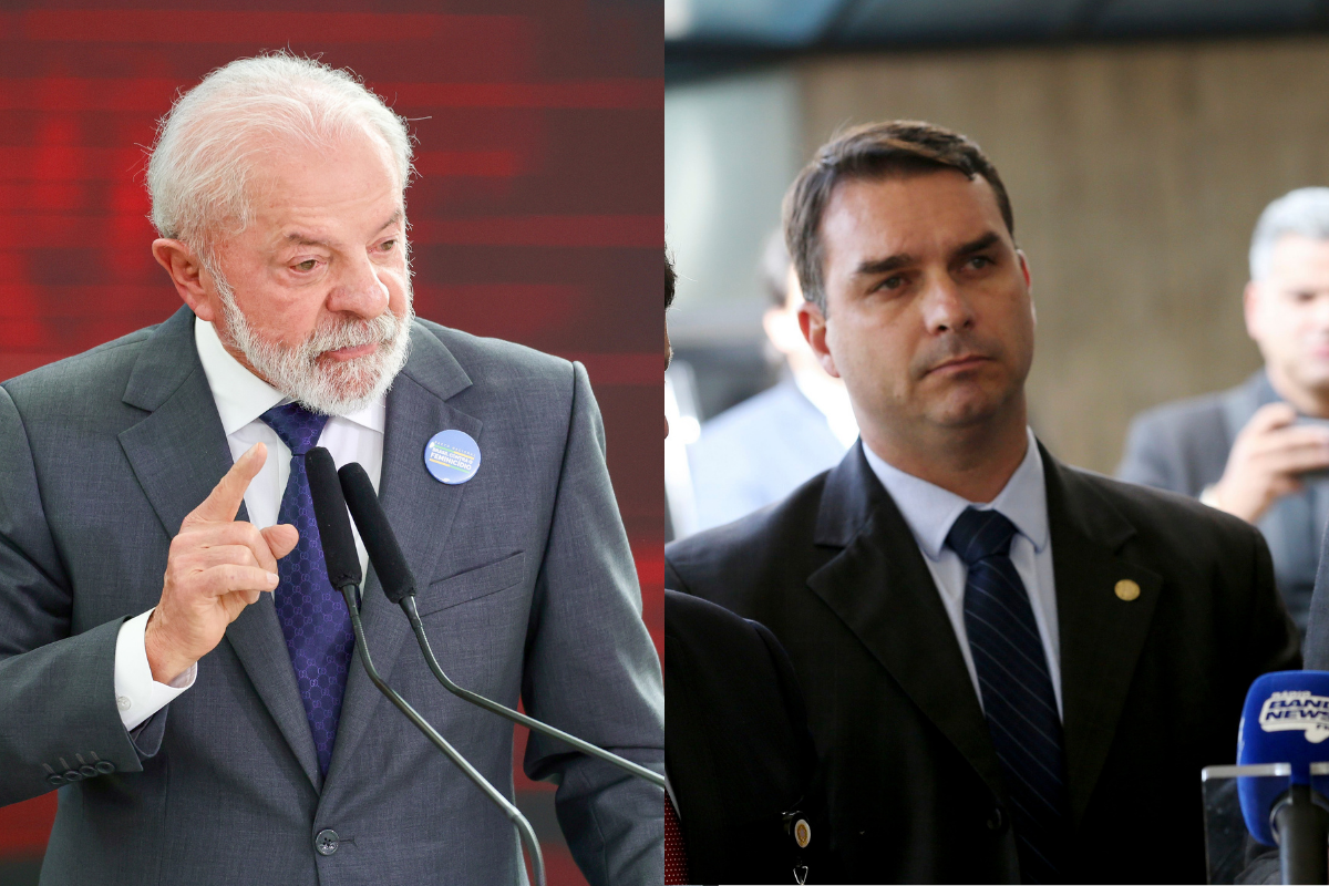 Lula e Flávio Bolsonaro estão empatados tecnicamente, mostra pesquisa Meio/Ideia