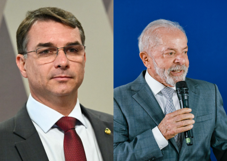 Nas simulações, Flávio Bolsonaro vence em cinco Estados, enquanto Lula ganha em quatro