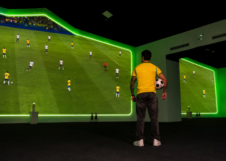 Telão interativo Stadium Experience