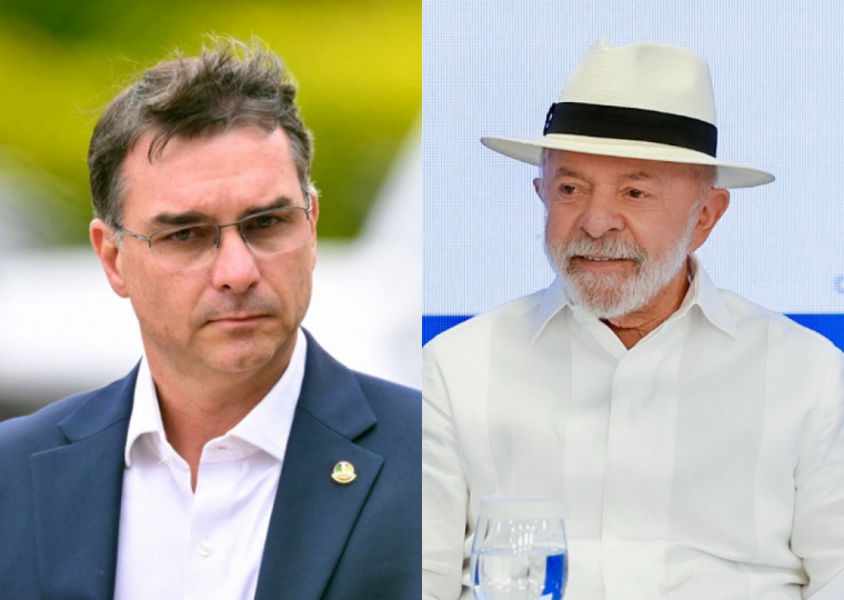 Lula aparece com 45% das intenções de voto, ante 40% de Flávio