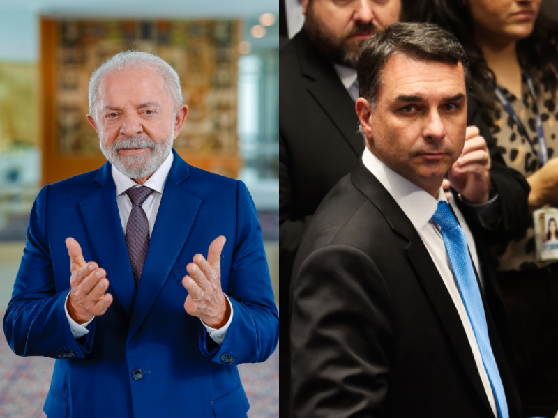 Lula tem 48,8% e Flávio Bolsonaro 42,3% no segundo turno, aponta pesquisa Atlas/Bloomberg