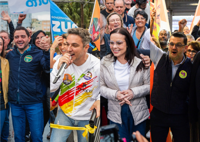 Candidatos ao governo do Estado tiveram mais tempo de tela para divulgar suas campanhas