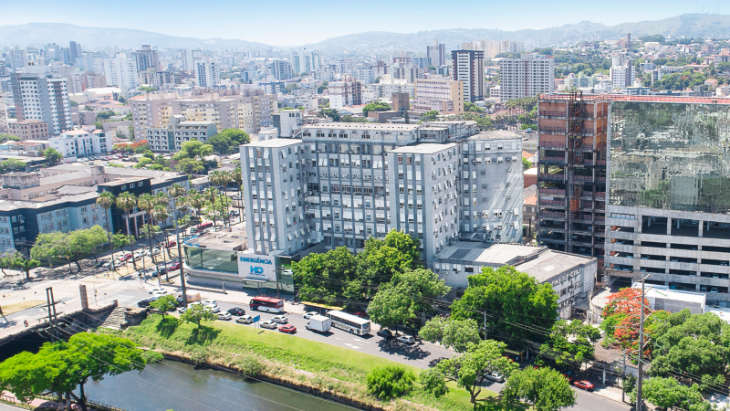 Hospital Ernesto Dornelles, em Porto Alegre