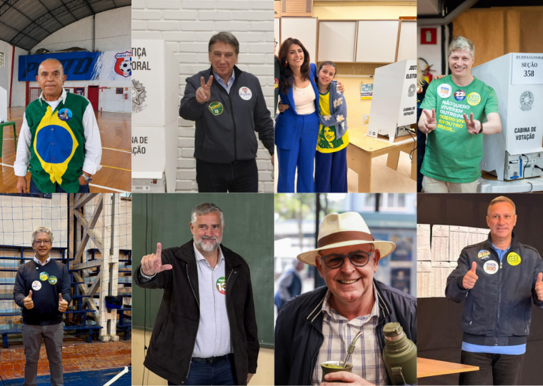 Nomes que disputam as duas vagas ao Senado Federal pelo Rio Grande do Sul cumpriram agendas