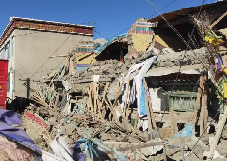 Maior terremoto em 5 anos no norte do Tibete interrompe comunicações e deixa 16 mortos