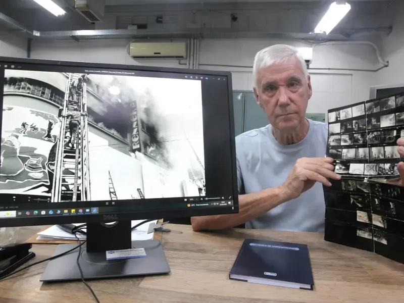 Zé Ernesto, como era chamado pelos colegas, liderou o setor de fotografia do Correio do Povo por 22 anos
